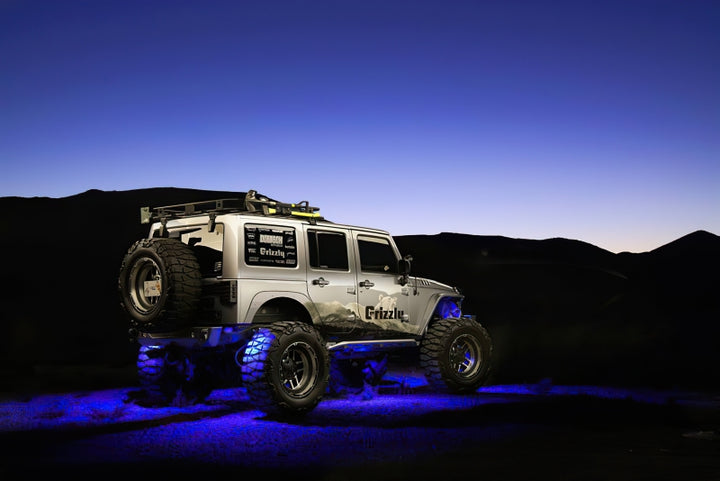 Oracle Bluetooth + RF Underbody Rock Light Kit - 8 PCS - ColorSHIFT - Bull Strap