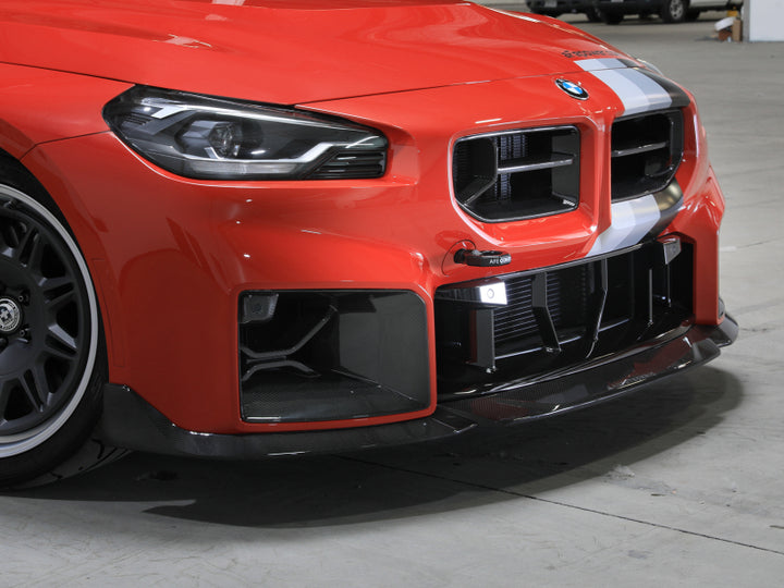 aFe 23-25 BMW M2 (G87) CONTROL Front / Rear Tow Hook - Black - Bull Strap