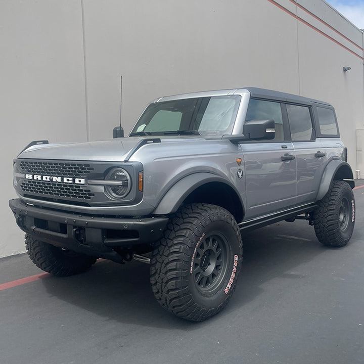 Camburg Ford Bronco 21-23 1.25in Performance Uniball Upper Arms (w/Covers) - Bull Strap