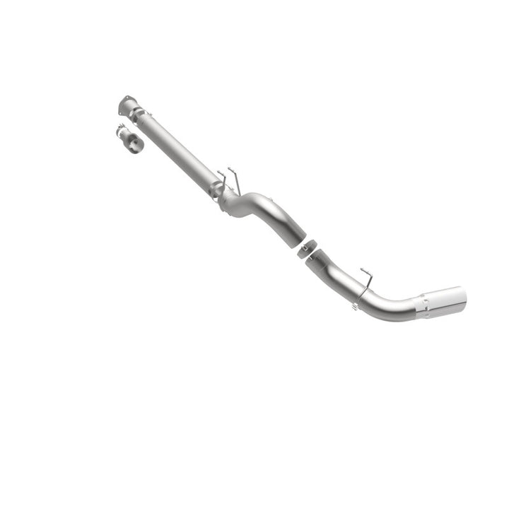 MagnaFlow 08-17 Ford F-250/F-350/F-450 6.4L/6.7L DPF-Back SS 5in Single Passenger Side Rear Exit - Bull Strap