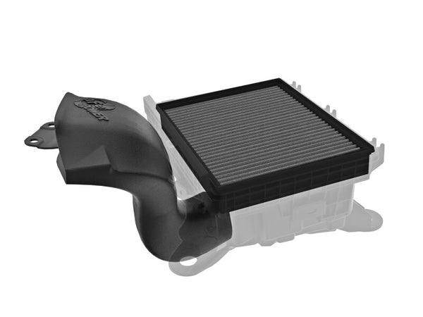 aFe 19-23 Ford Ranger L4-2.3L (t) Dynamic Air Scoop w/ Pro DRY S Filter (D.A.S. PLUS) - Bull Strap