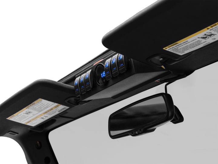 Raxiom 07-18 Jeep Wrangler JK Control Box w/ Switch Panel - Bull Strap
