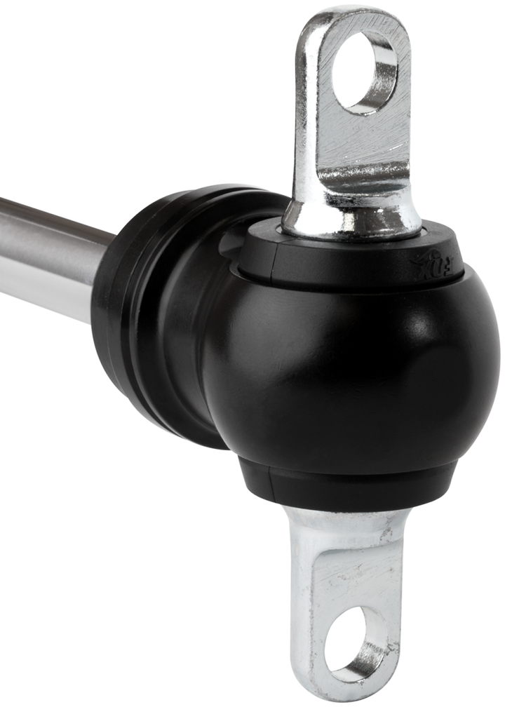 Fox 09+ Dodge 1500 2WD 2.0 Performance Series 5.1in. Smooth Body IFP Front Shock / 0-2in Lift - Bull Strap
