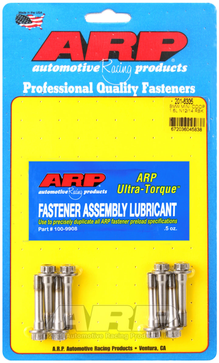 ARP Mini N12/N14 1.6L Rod Bolt Kit - Bull Strap