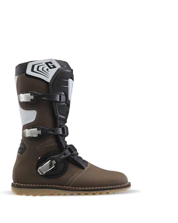 Gaerne Balance Pro Tech Boot Brown Size - 9 - Bull Strap