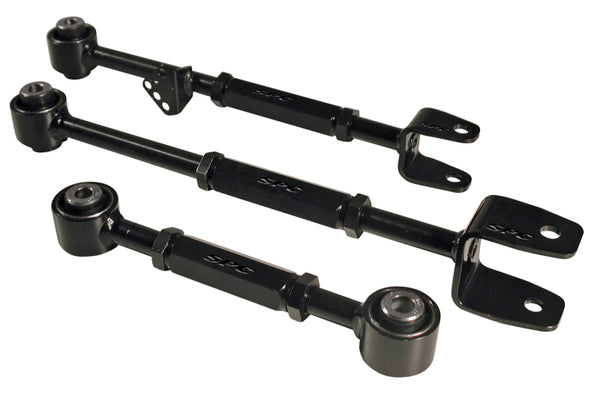 SPC Performance 08-13 Honda Accord/09-13 Acura TSX/TL Rear Adjustable Control Arm (Set of 3) - Bull Strap