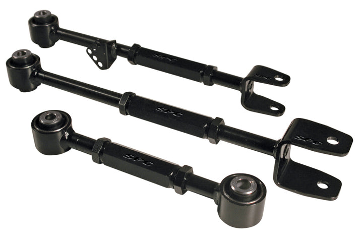 SPC Performance 08-13 Honda Accord/09-13 Acura TSX/TL Rear Adjustable Control Arm (Set of 3) - Bull Strap