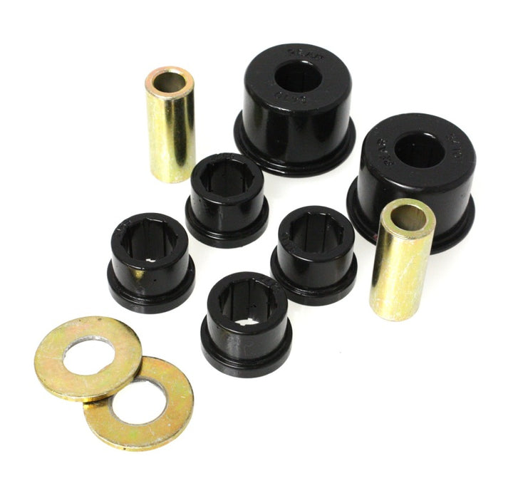 Energy Suspension 00-03 Nissan Sentra/200SX Black Front Control Arm Bushing Set - Bull Strap