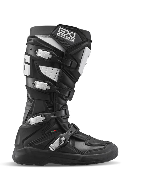 Gaerne GX1 Evo Boot Black Size - 11 - Bull Strap