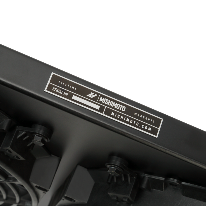 Mishimoto 2013+ Subaru BRZ/Scion FRS/Toyota GT86 Performance Black Aluminum Fan Shroud - Bull Strap