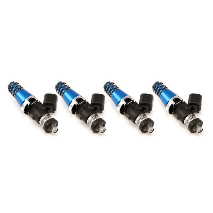 Injector Dynamics 2600-XDS Injectors - 60mm Length - 11mm Top - Denso Lower Cushion (Set of 4) - Bull Strap