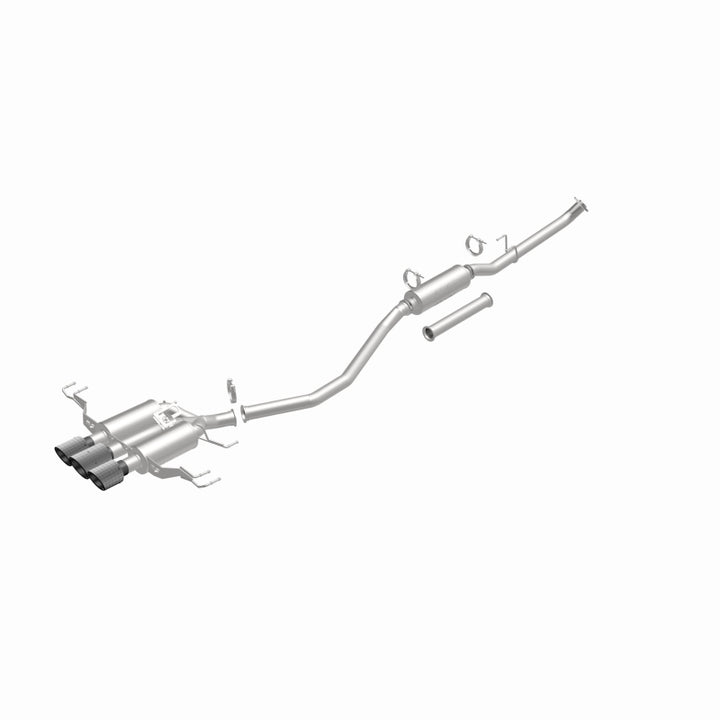 MagnaFlow 2023+ Honda Civic Type R SPEQ Series Cat-Back Perf Exhaust System w/ CF Tips - Bull Strap