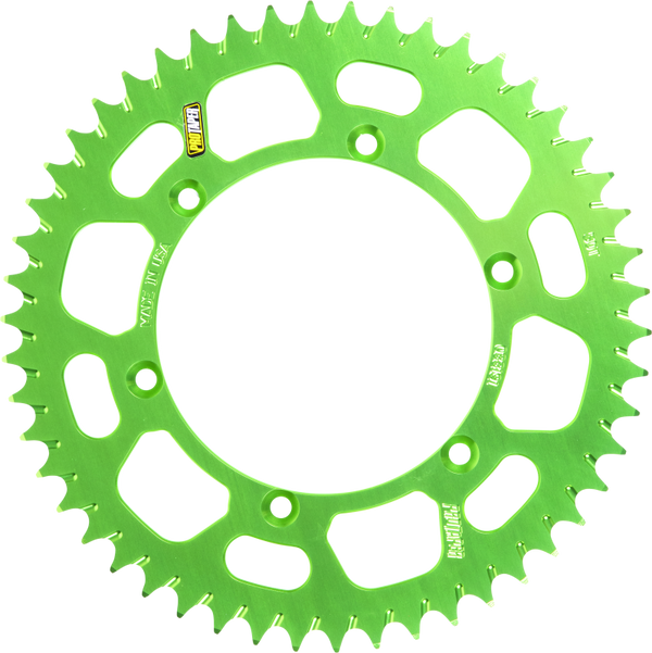 ProTaper Kawasaki Rear Green Sprocket - 53 Teeth - Bull Strap