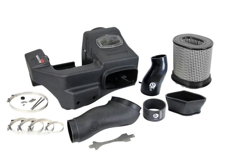 aFe Momentum HD PRO Dry S Stage-2 Si Intake 99-03 Ford Diesel Trucks V8-7.3L (td)(See afe51-73002-E) - Bull Strap