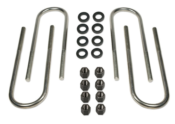 Tuff Country 80-04 Ford F-250 4wd (Lifted w/ 3in-4in Blocks) Rear Axle U-Bolts - Bull Strap