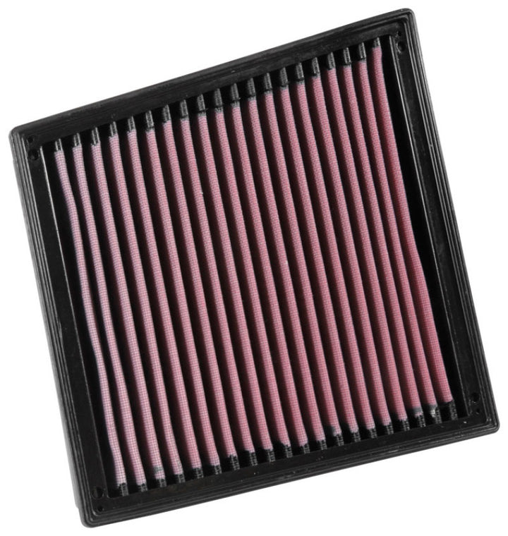 K&N 2017 Chevrolet Silverado 2500HD V8-6.6L DSL Replacement Drop In Air Filter - Bull Strap
