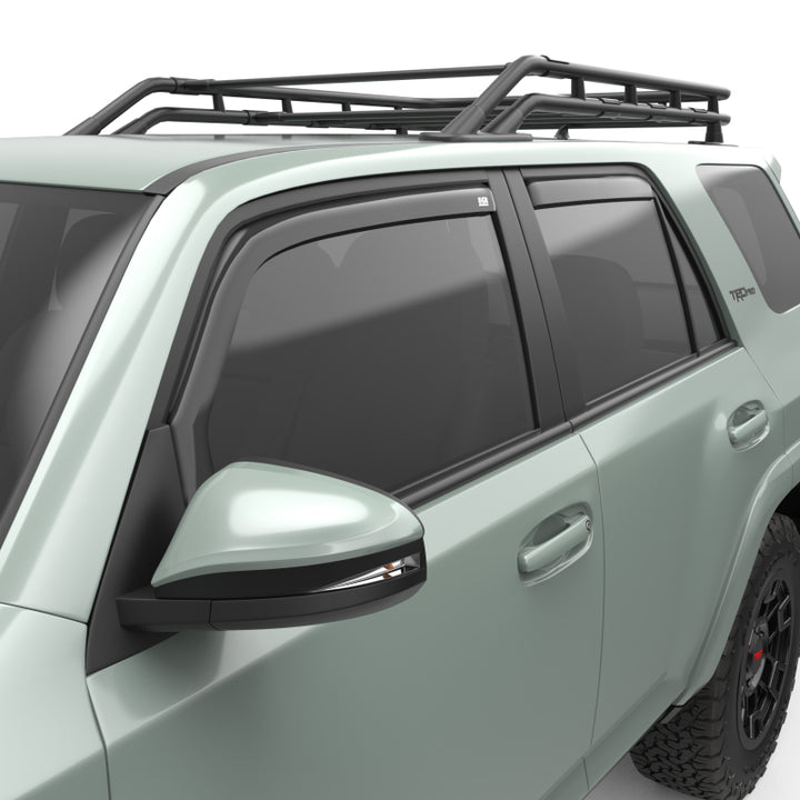 EGR 10+ Toyota 4Runner In-Channel Window Visors - Set of 4 (575221) - Bull Strap