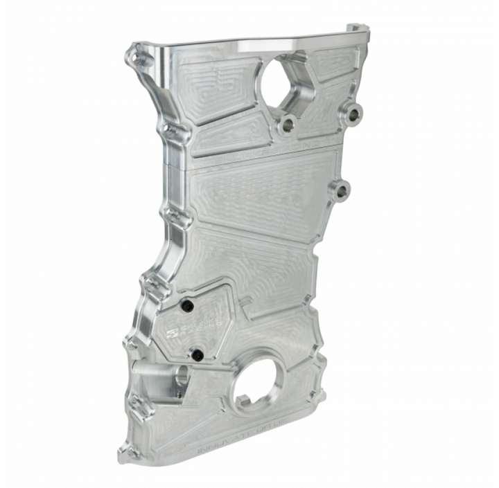 Skunk2 Honda/Acura K-Series (K24 Only) Raw Anodized V2 Timing Chain Cover - Bull Strap