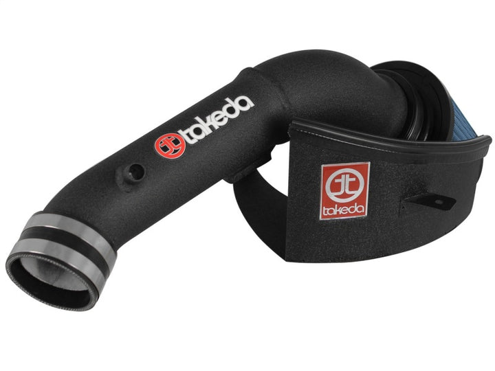 aFe Takeda Stage-2 Pro 5R Cold Air Intake System 13-17 Honda Accord L4 2.4L (Black) - Bull Strap