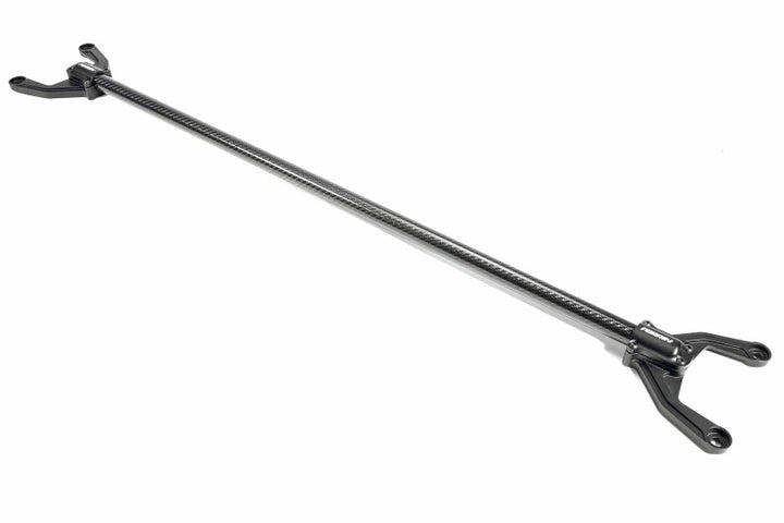 PERRIN 15-21 Subaru WRX/STI Rear Shock Tower Brace - Carbon Fiber - Bull Strap