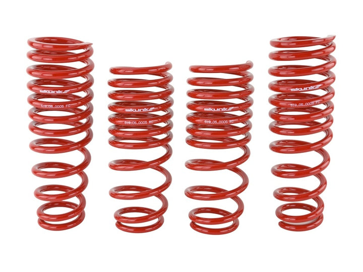 Skunk2 96-00 Honda Civic Lowering Springs (2.50in - 2.25in.) (Set of 4) - Bull Strap