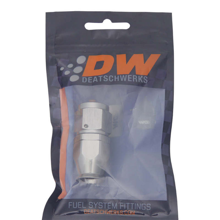 DeatschWerks 8AN Female Swivel Straight Hose End PTFE (Incl. 1 Olive Insert) - Bull Strap