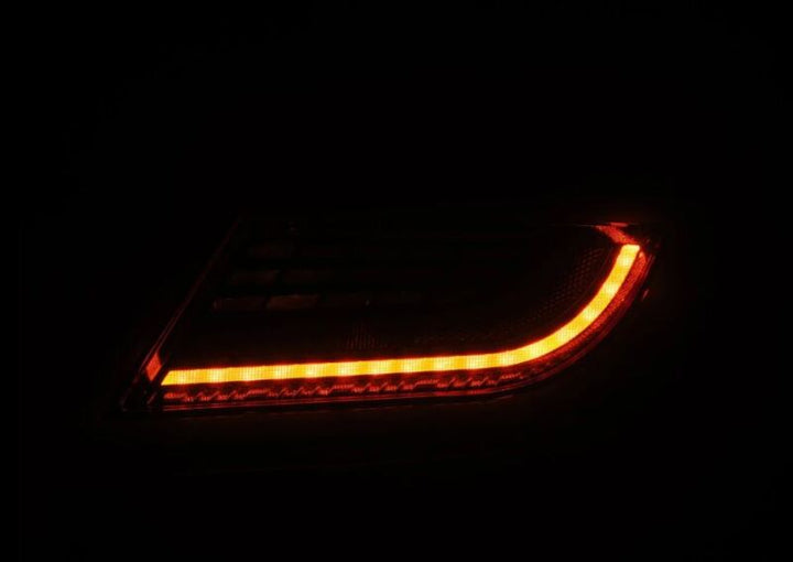 AlphaRex 22-24 Toyota GR86 LUXX LED Taillights Vivid Red - Bull Strap