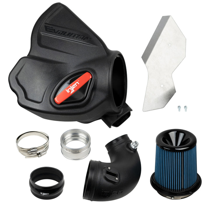Injen 20-22 BMW M240i/M340i/M440i/xDrive Evolution Roto-Molded Air Intake System W/ SuperNano-Web - Bull Strap