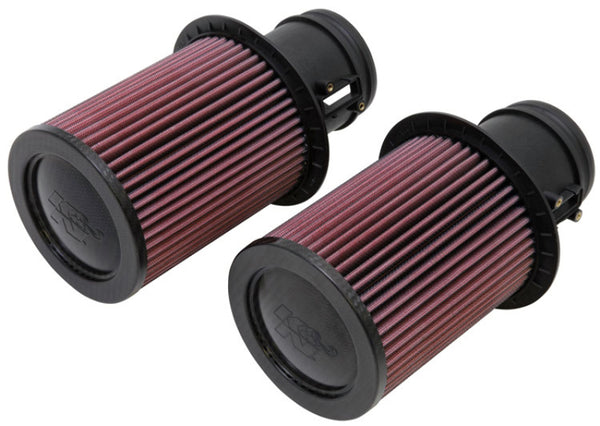 K&N Replacement Air Filter for 09-13 Audi R8 5.2L V10 / 09-13 Lamborghini Gallardo 5.2L V10 - Bull Strap