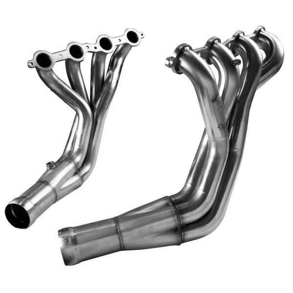 Kooks 97-04 Chevrolet Corvette Base 1-7/8 x 3 Header & Catted X-Pipe Kit - Bull Strap