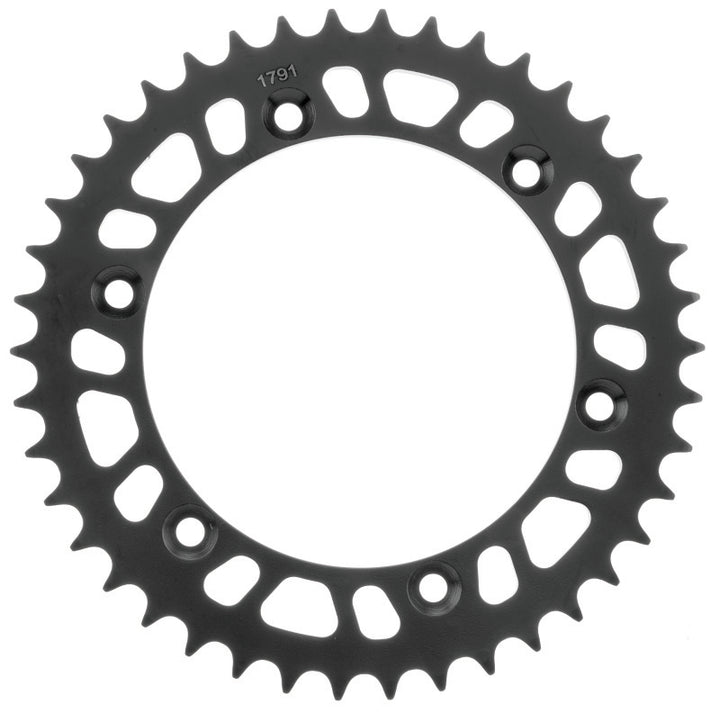 BikeMaster Suzuki Rear Steel Sprocket 525 47T - Black - Bull Strap