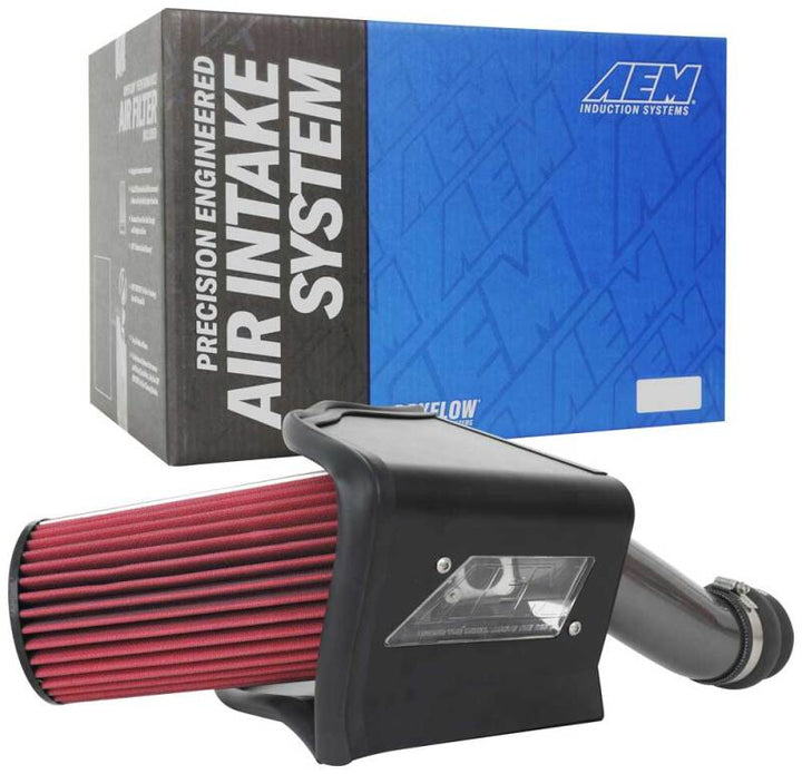 AEM 19-21 Subaru WRX STI 2.5L H4 Cold Air Intake System - Bull Strap