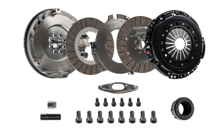DKM Clutch BMW F22/F23 M 235i MS Organic Twin Disc Clutch Kit w/Flywheel (660 ft/lbs Torque) - Bull Strap