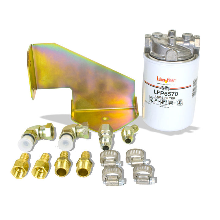 BD Diesel Inline Trans Filter Kit - 1999-2003 Ford 4R100 - Bull Strap