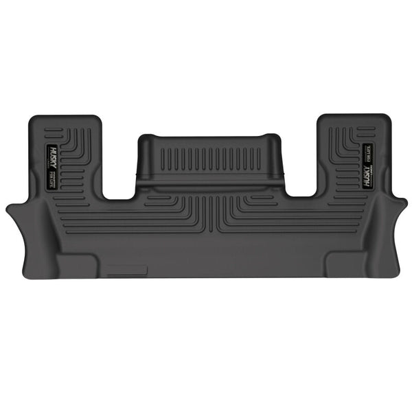 Husky Liners 2020 Ford Explorer WeatherBeater 3rd Seat Black Floor Liners - Bull Strap