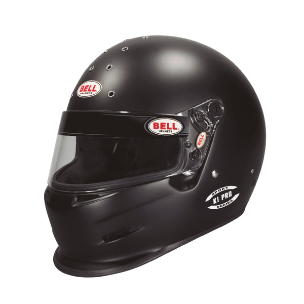 Bell K1 Pro SA2020 V15 Brus Helmet - Size 58-59 (Matte Black) - Bull Strap
