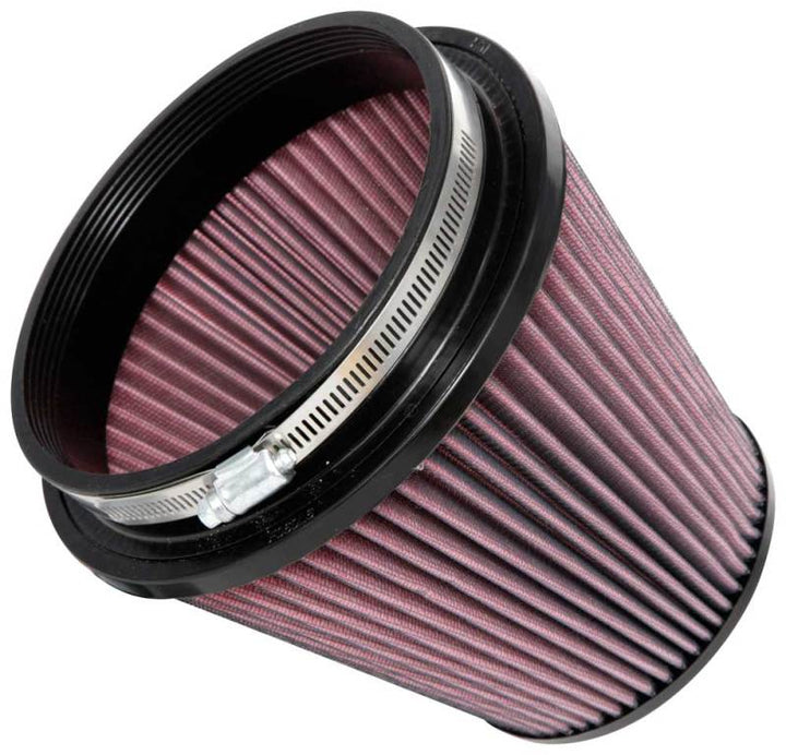 K&N Universal Clamp-On Air Filter 6in FLG / 7-1/2in B / 5in T / 6-1/2in H - Bull Strap