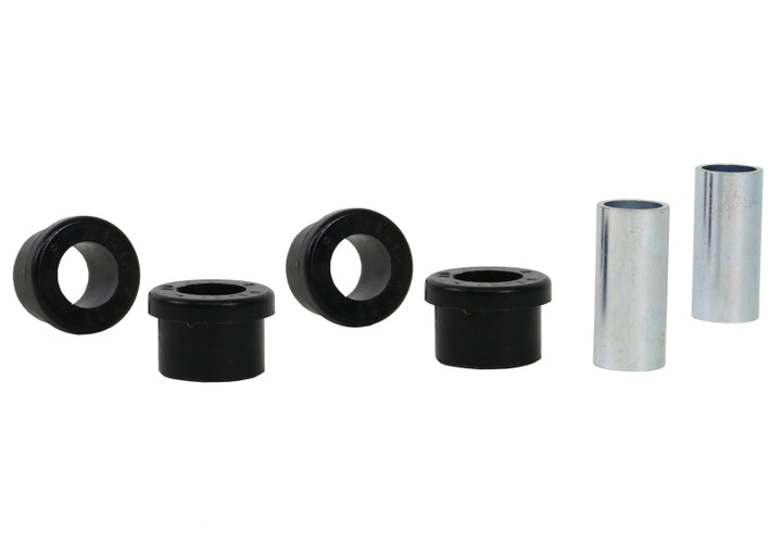 Whiteline Plus 7/70-77 Mazda RX2 / 3/82-4/87 929 HB Sedan Front Lower Inner Control Arm Bushing Kit - Bull Strap