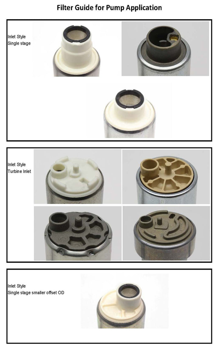 Walbro 350lph High Pressure Fuel Pump *WARNING - GSS 350* (22mm Center Inlet) - Bull Strap