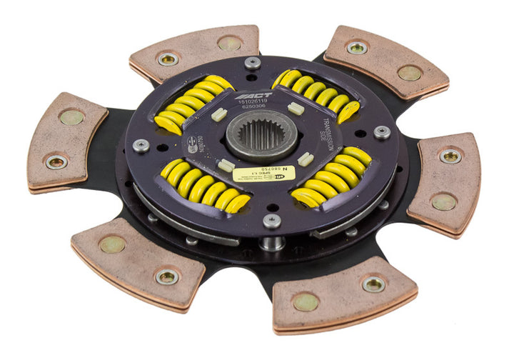 ACT 2015 Nissan 370Z 6 Pad Sprung Race Disc - Bull Strap