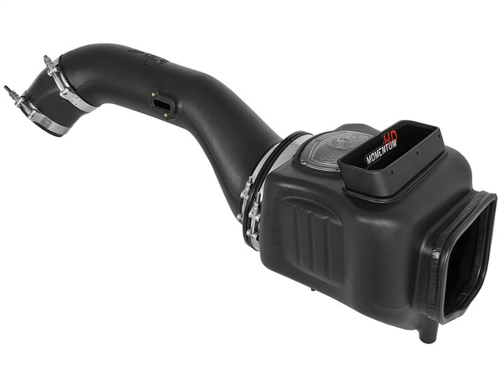 aFe Momentum HD Pro DRY S 2017 GM Diesel Trucks V8-6.6L Cold Air Intake System - Bull Strap
