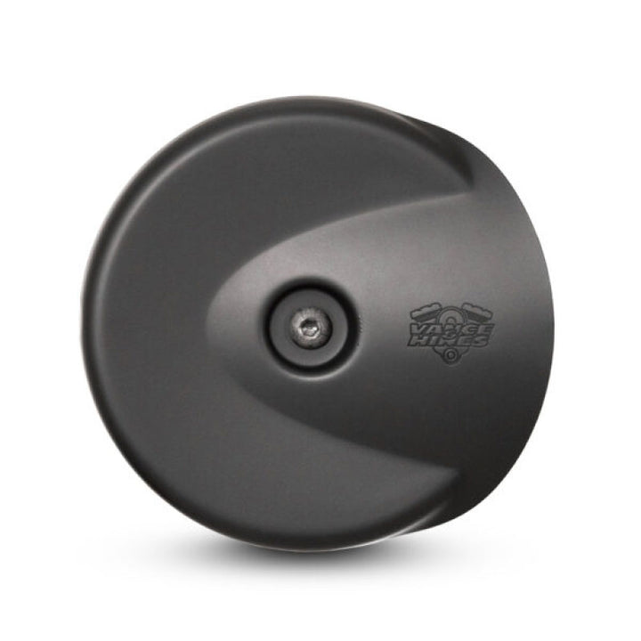 Vance & Hines Skullcap Stingray Ac Intake Cover Black - Bull Strap