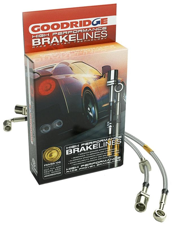 Goodridge 82-83 Nissan ZX SS Brake Lines - Bull Strap