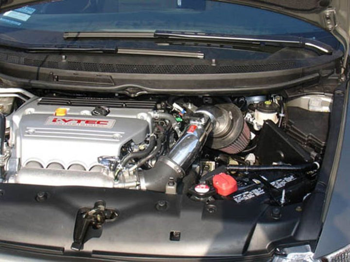 Injen 06-09 Civic Si 2.0L 4Cyl. Coupe & Sedan Black Short Ram Intake - Bull Strap