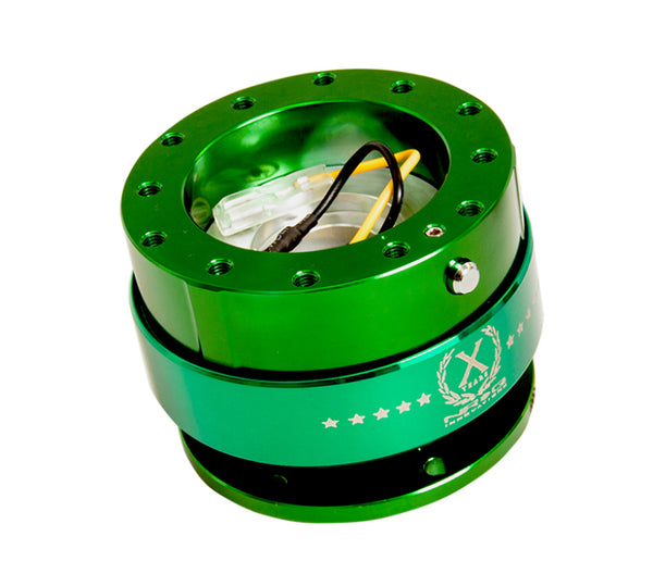 NRG Quick Release Gen 2.0 - Green Body / Green Ring - Bull Strap