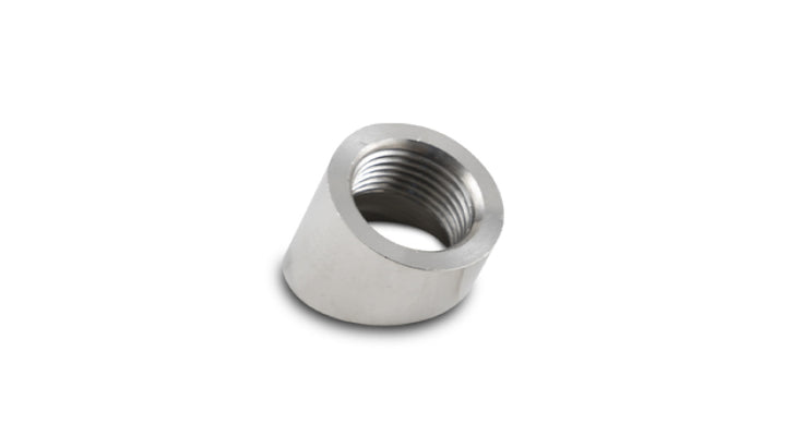 Vibrant 30 Degree Angled Oxygen Sensor Weld Bung T304 SS M18 x 1.5 Thread - 1 Piece - Bull Strap