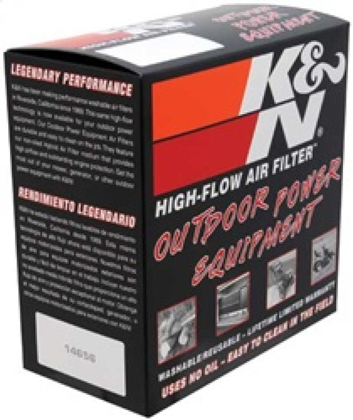 K&N Replacement Industrial Air Filter Round 5.5in ID / 7in OD / 2.25in H - Bull Strap