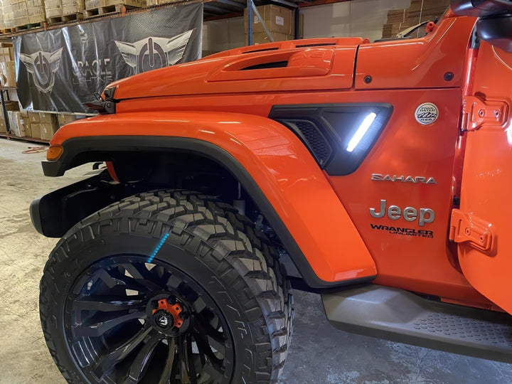 Oracle Sidetrack LED System For Jeep Wrangler JL/ Gladiator JT - Bull Strap