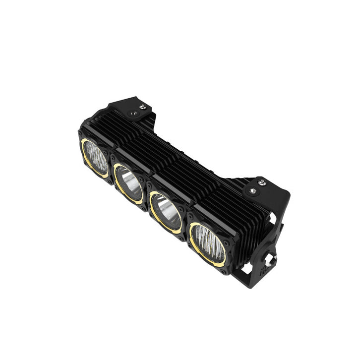 KC HiLiTES FLEX ERA LED 10in. Light Bar - Master Kit - Bull Strap