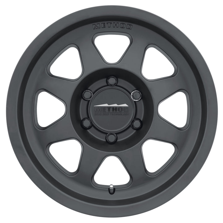 Method MR701 18x9 +18mm Offset 6x5.5 106.25mm CB Matte Black Wheel - Bull Strap
